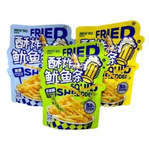酥炸鱿鱼条芥末花椒原味