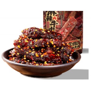麻辣牛肉（川香麻辣味）80g/33g箱